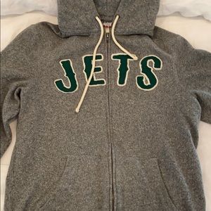 NY Jets zip up sweatshirt
